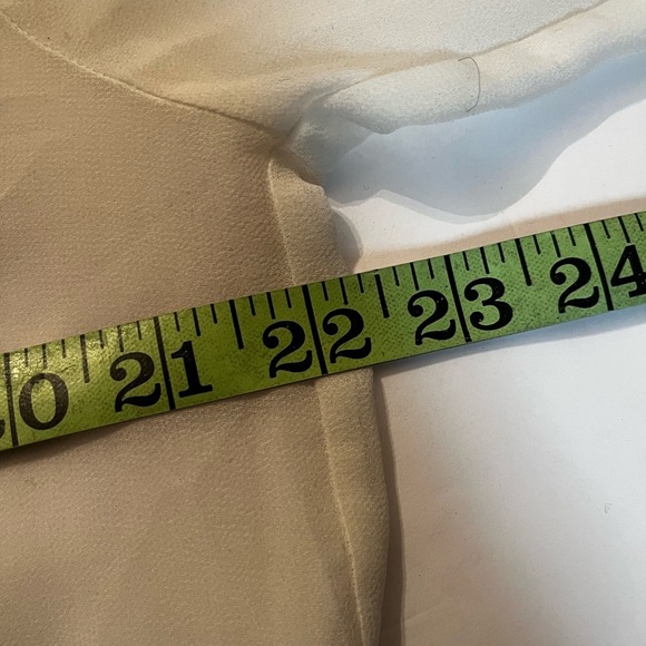 Anthropology Pleione White High Line White Shift Dress or Long Top Sz S Women - Picture 8 of 10